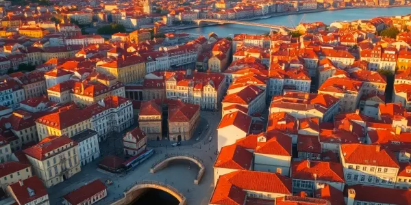 Filming in Lisbon