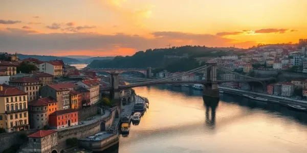 Filming in Porto