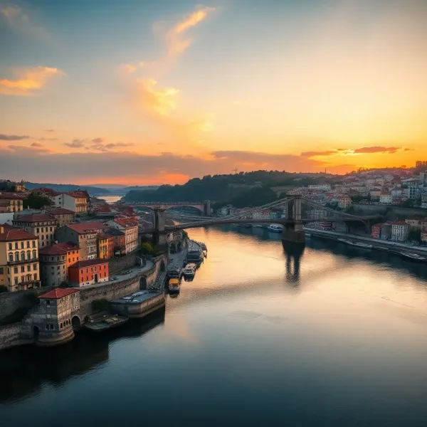 Filming in Porto