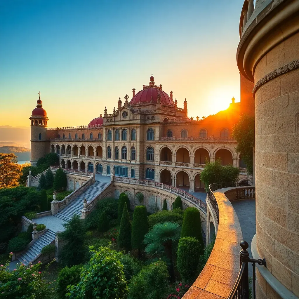 Sintra Monserrate - filming location in Portugal