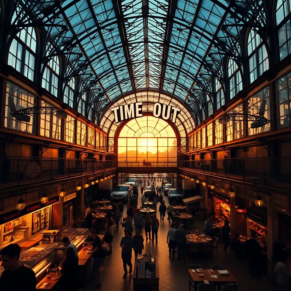 Lisbon Time Out Market - filming location in Portugal