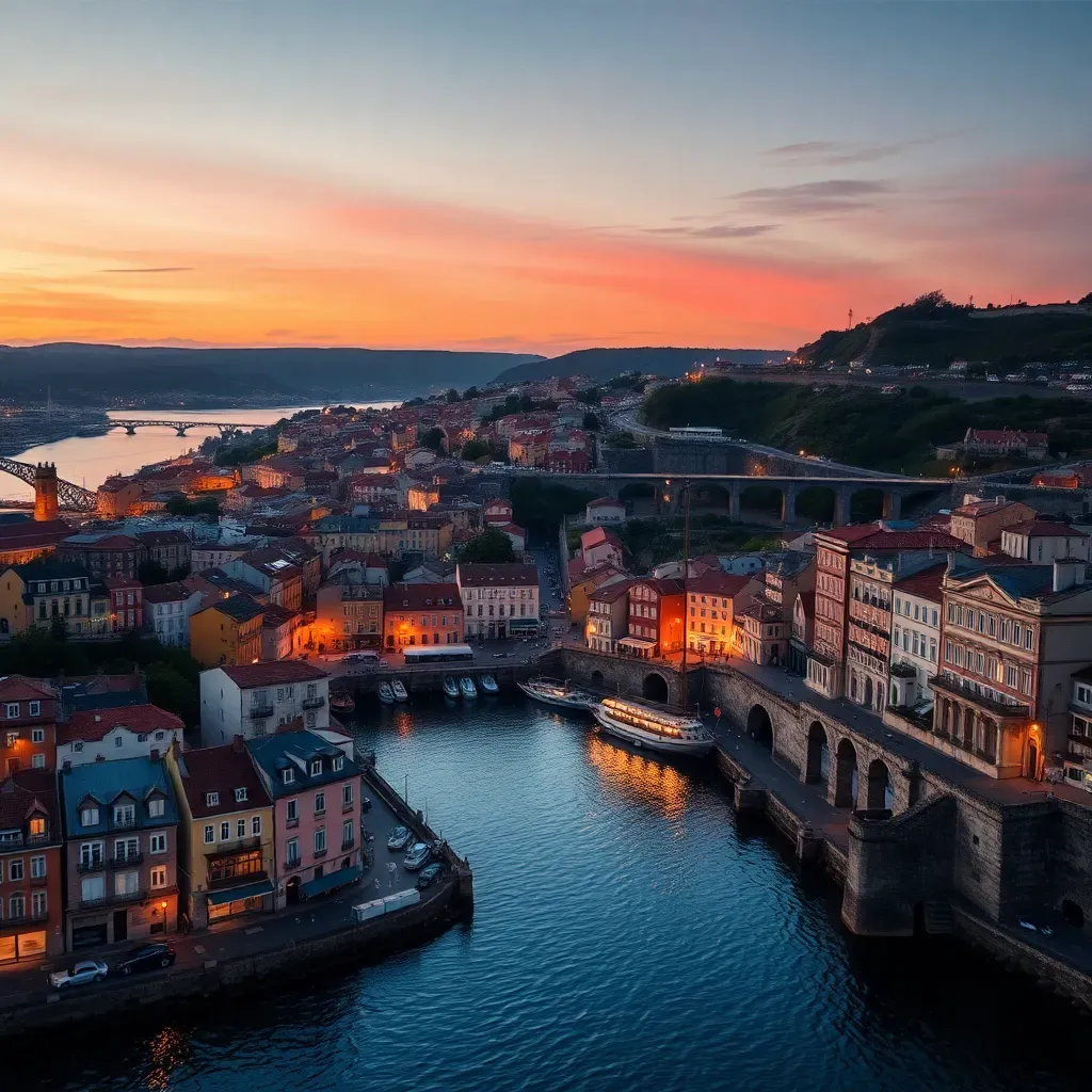 Porto Ribeira - filming location in Portugal