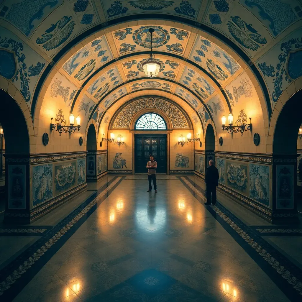 Porto Sao Bento Station - filming location in Portugal