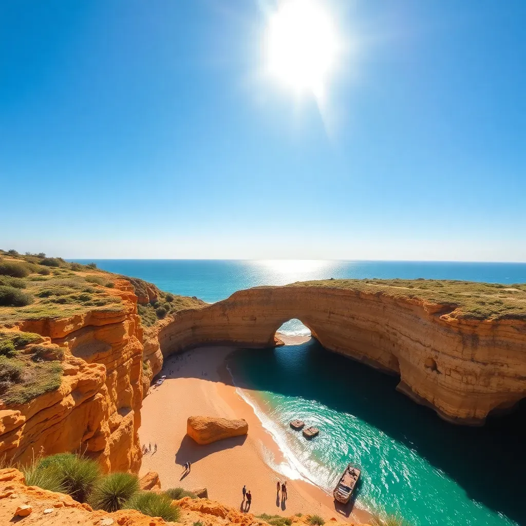 Algarve Praia Marinha - filming location in Portugal