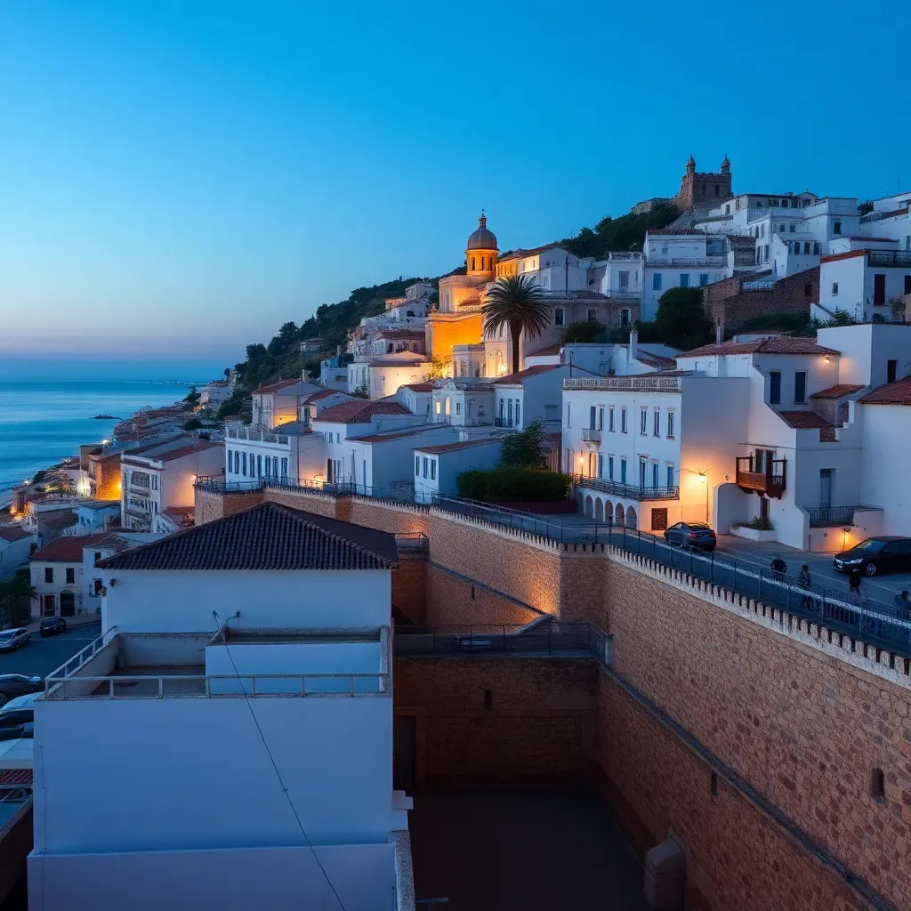 Algarve Lagos Old Town - filming location in Portugal