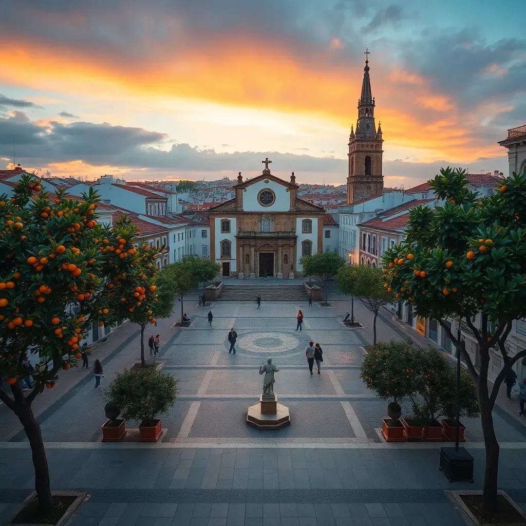 Algarve Faro Old Town - filming location in Portugal