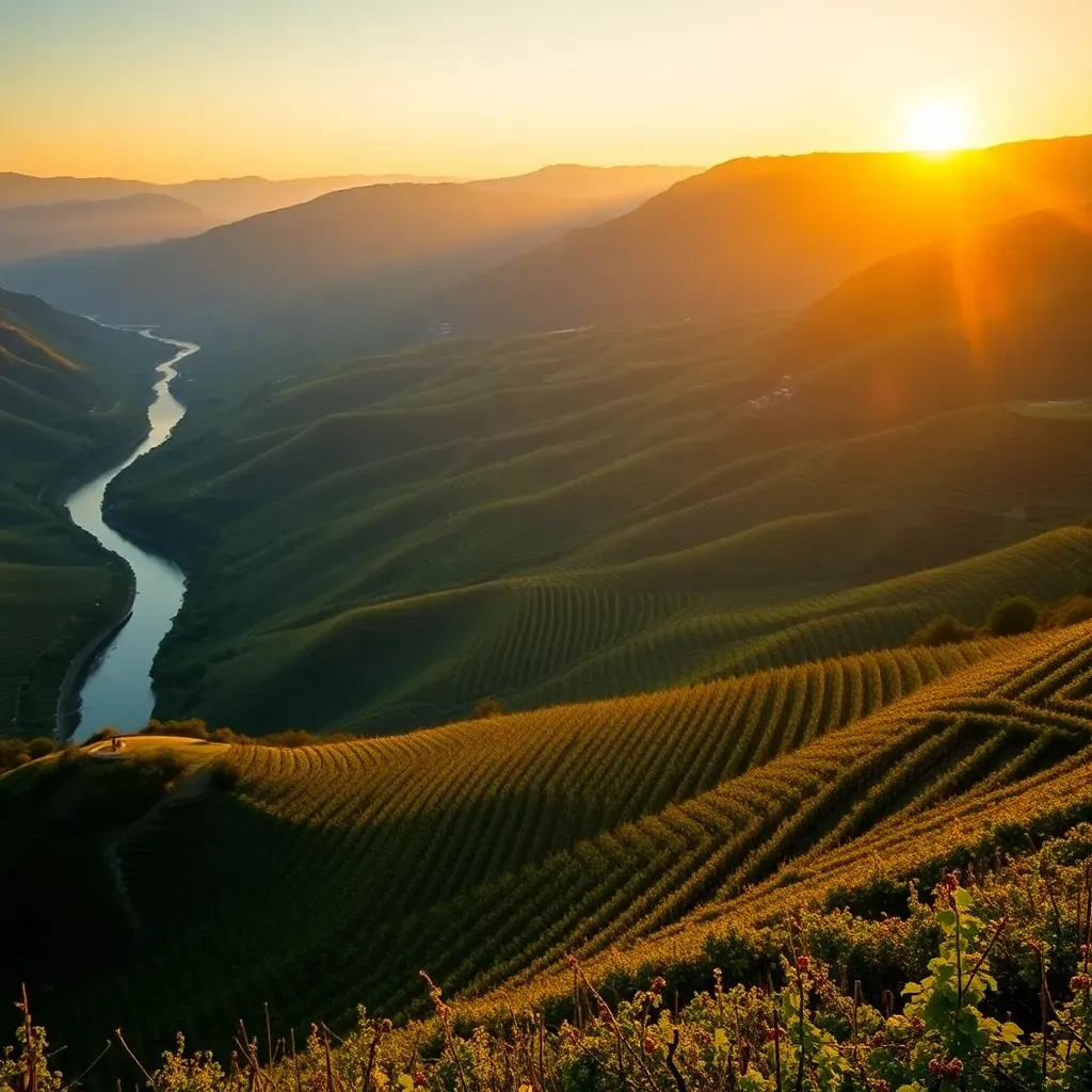 Douro Valley Vineyards - filming location in Portugal