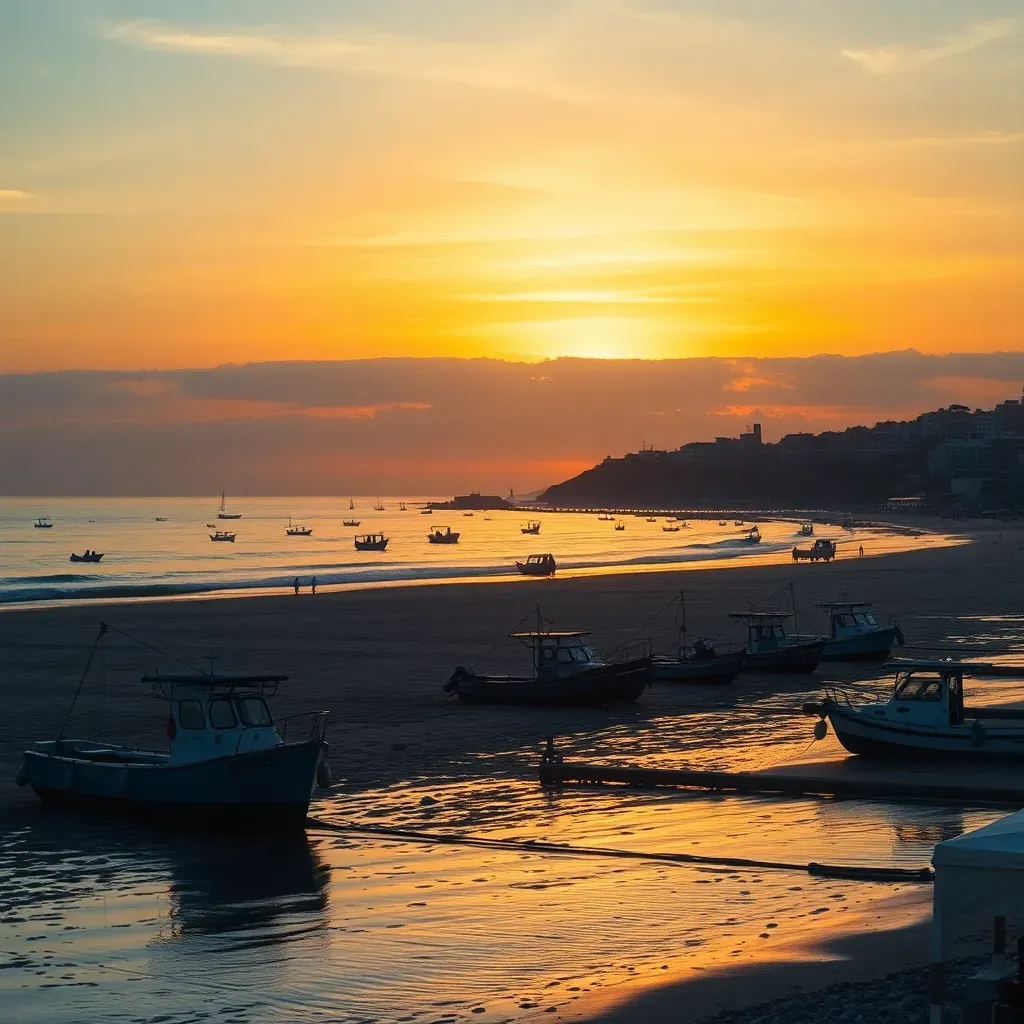 Matosinhos Beach - filming location in Portugal