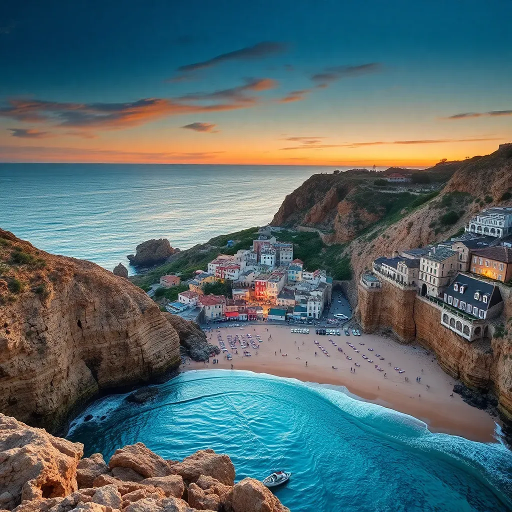 Algarve Carvoeiro - filming location in Portugal